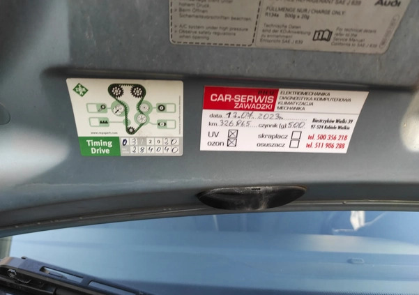Audi A4 cena 15200 przebieg: 338250, rok produkcji 2005 z Radomsko małe 137
